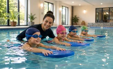 why year round swimming lessons in north york help children build stronger skills
