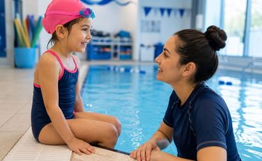 awhat to expect during your child’s first 5 swim lessons in north york