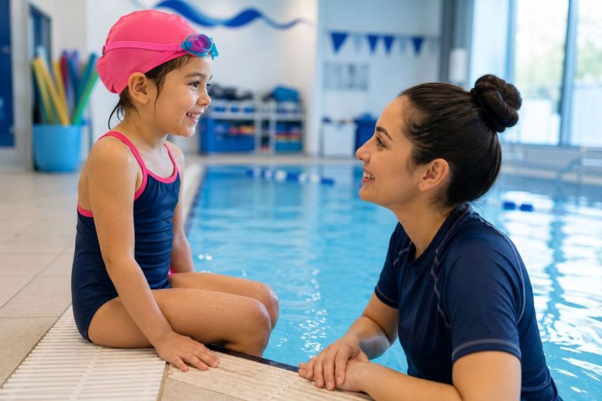 awhat to expect during your child’s first 5 swim lessons in north york