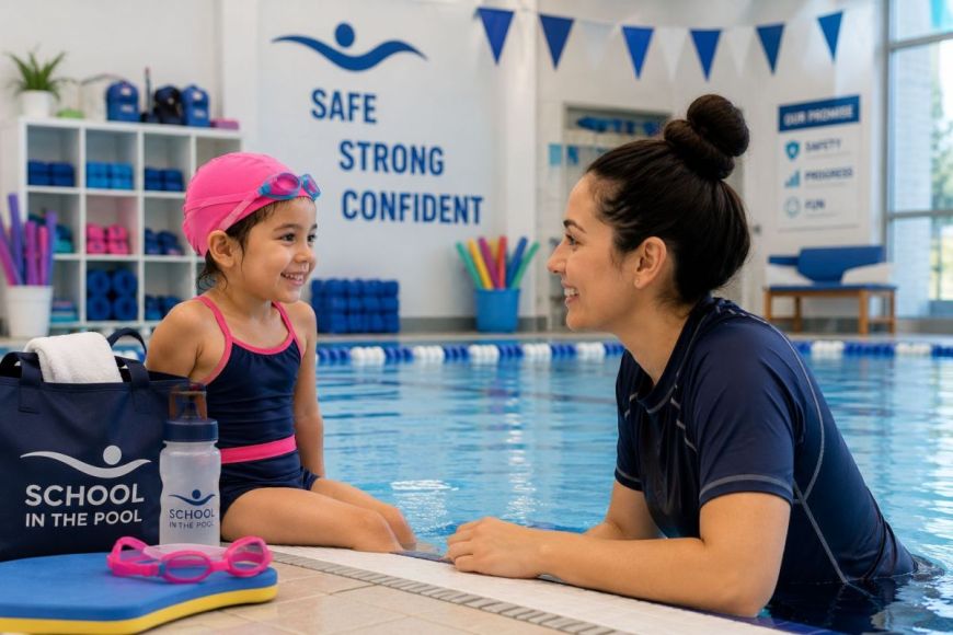 how to prepare your child for their first swimming lesson in north york