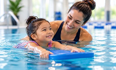 why a warm salt water pool can help sensitive or nervous swimmers